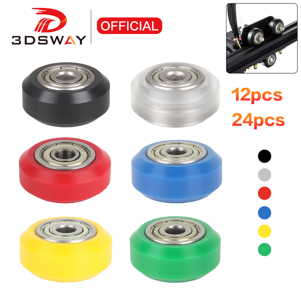 V Slot Wheel - 3DSWAY POM 도르래 휠, 625ZZ 고속
