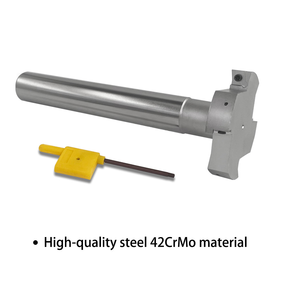 Carbide End Mill - 200mm 길이, 10mm 두께 CNC T-슬롯