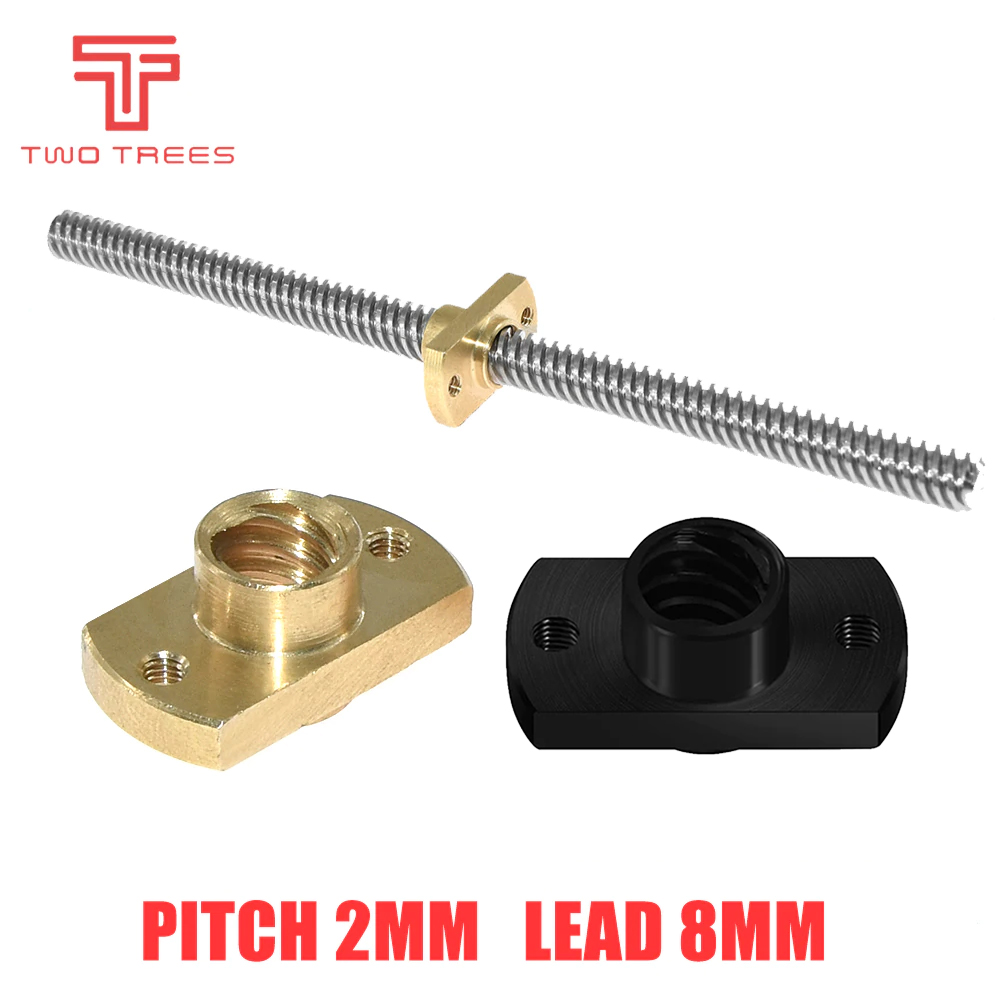 Lead Screw 8Mm - T8 리드 스크류 너트 피치 2mm