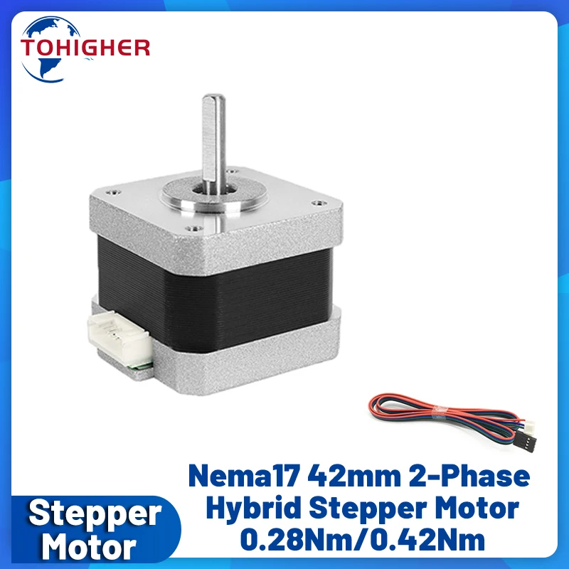 Nema 17 Stepper - Nema17 스테퍼 모터 42 모터 4-리드