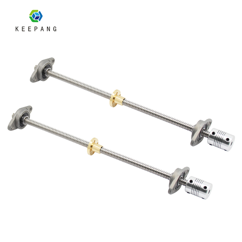 Lead Screw 8Mm - 1 세트 8mm T8 리드 스크류