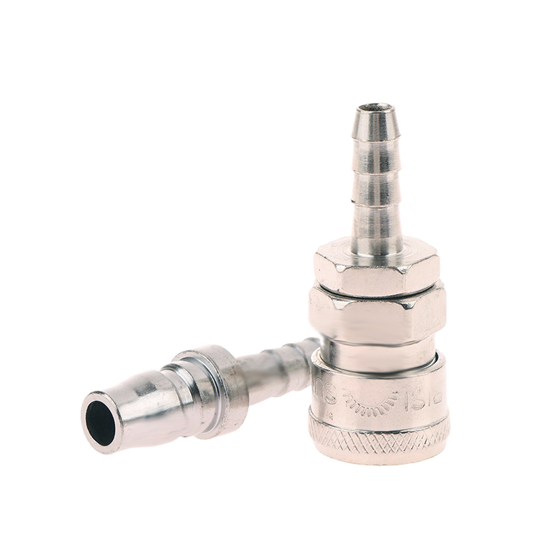 Coupling 8Mm - 2pcs 공압 피팅 유럽 표준 EU