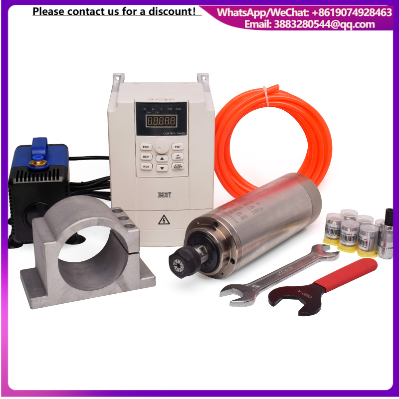 저렴한 가격에 고속으로 작동하는 GDZ 스핀들과 VFD - Water Cooled Spindle 리뷰 및 가격