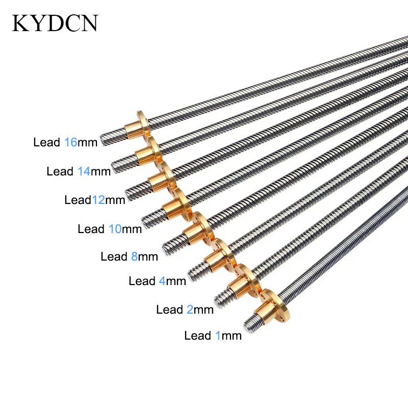 T8 리드 스크류 스테인레스 스틸 사다리꼴 스크류 10 - Lead Screw 8Mm 리뷰 및 가격