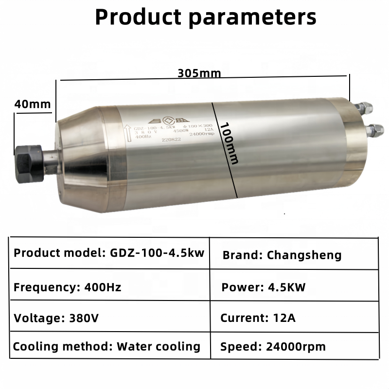 신제품 수냉식 스핀들 모터 에너지 효율적, 긴 수명,  - Water Cooled Spindle 리뷰 및 가격