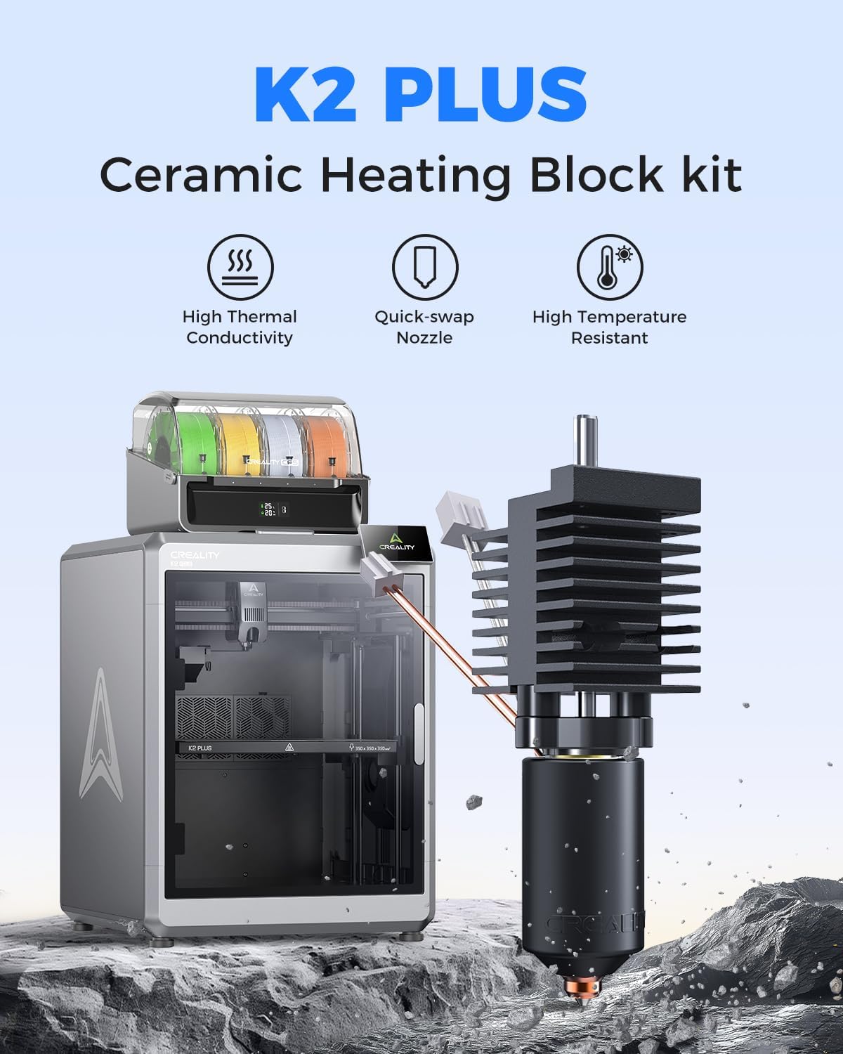 크리에이티 K2 플러스 세라믹 핫엔드 키트, K2/K2 - Aluminium Profile 2020 리뷰 및 가격