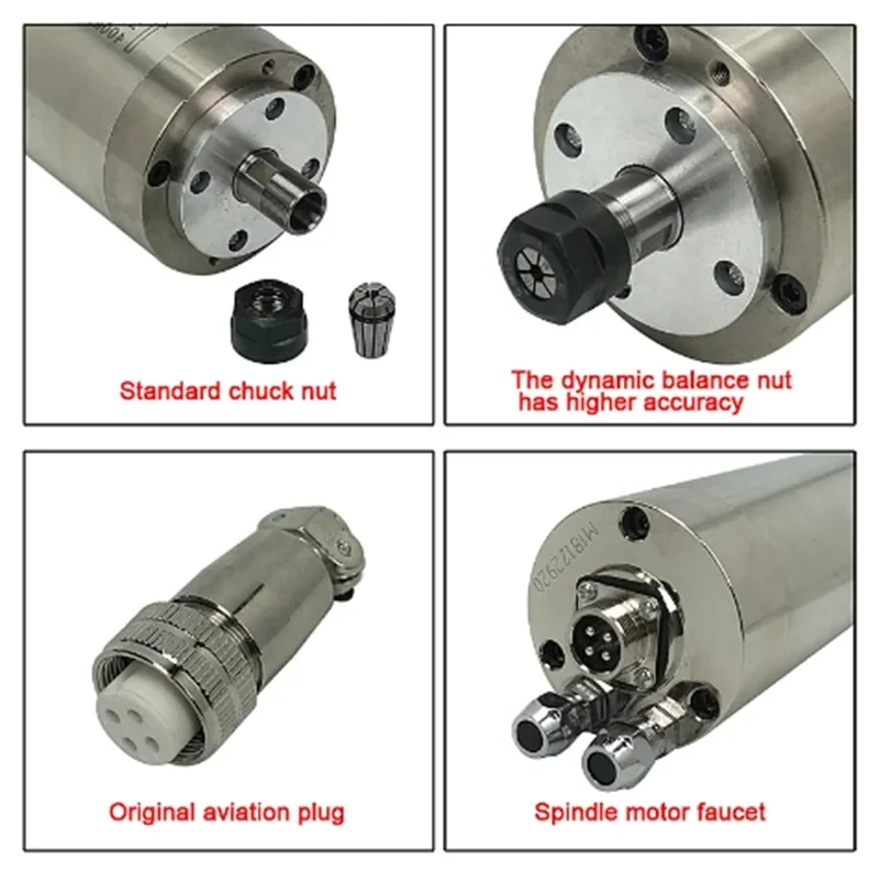 65X158-800W-ER11-220V CNC 수냉식  - Water Cooled Spindle 리뷰 및 가격