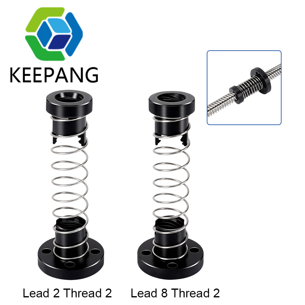 POM T8 리드 백래시 방지 너트, 스레드 로드, 갭 - Lead Screw 8Mm 리뷰 및 가격
