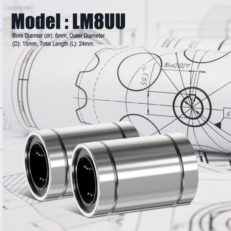 4/10PCS LM8UU LM10UU LM16UU LM - Lm8Uu Bearing 리뷰 및 가격