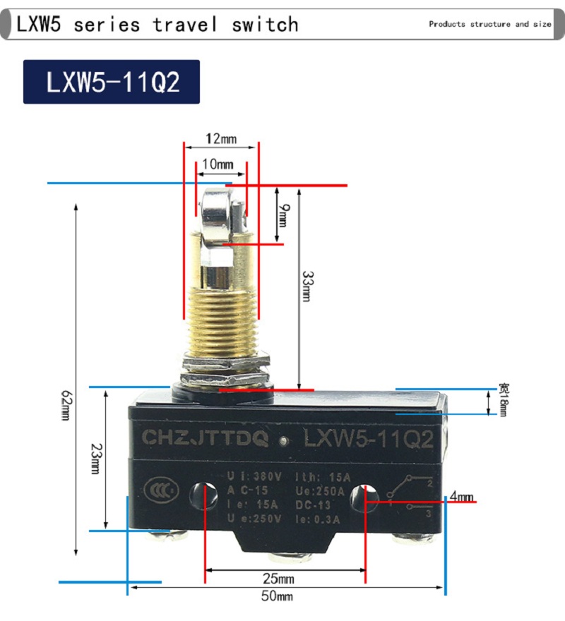 CHZJTTDQ 여행용 스위치 리미트 스위치 마이크로  - Limit Switch 리뷰 및 가격