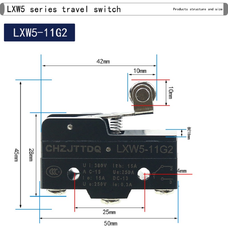 CHZJTTDQ 여행용 스위치 리미트 스위치 마이크로  - Limit Switch 리뷰 및 가격