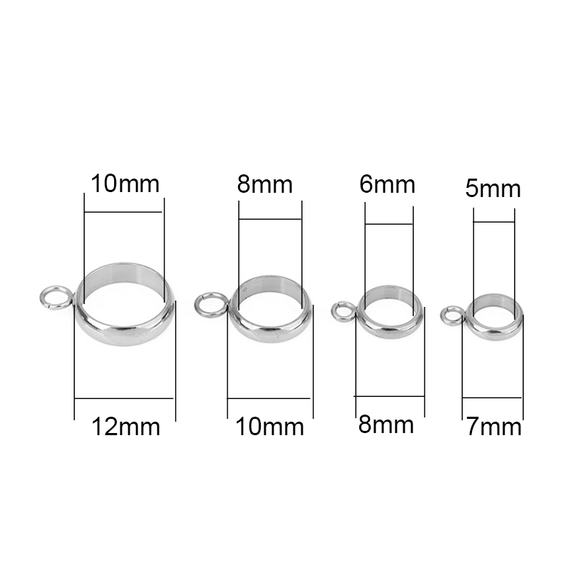 20개 PVD 변색 없는 스테인리스 스틸 목걸이 펜던트 - Coupling 8Mm 리뷰 및 가격