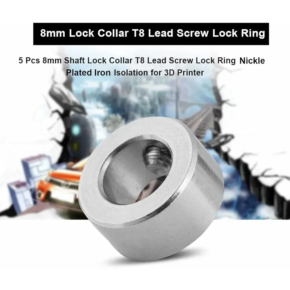 5/10/20pcs 오픈 소스 잠금 칼라 Z 액슬 T8 - Lead Screw 8Mm 리뷰 및 가격