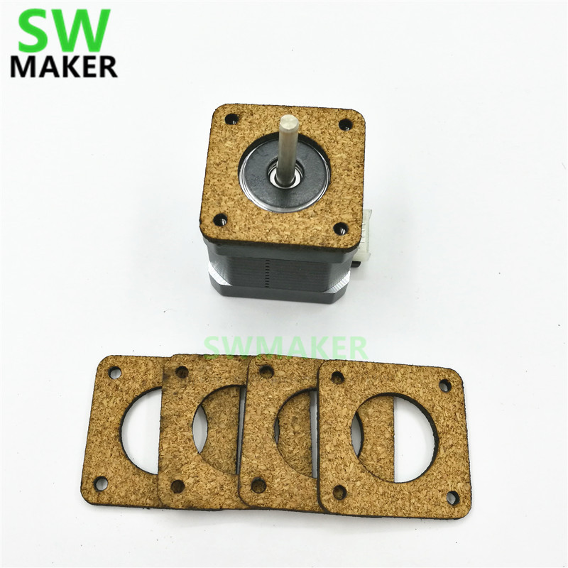 2pcs 3mm 진동 방지 코르크 댐퍼 다이 컷 댐퍼, - Nema 17 Stepper 리뷰 및 가격