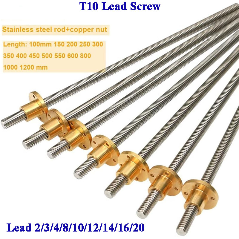 T10 리드 스크류 304 스테인리스 스틸 TR10 리 - Lead Screw 8Mm 리뷰 및 가격