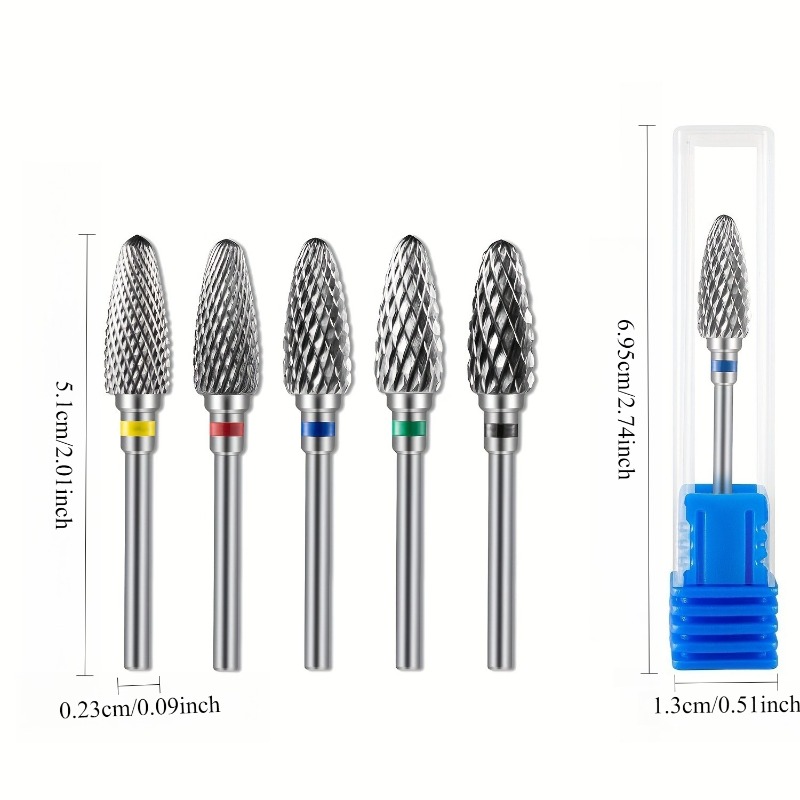 텅스텐 카바이드 네일 드릴 비트 3개, 전기 매니큐어  - Carbide End Mill 리뷰 및 가격