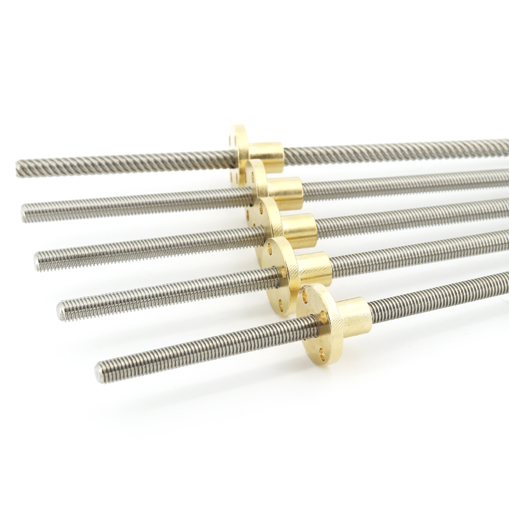 304 스테인레스 스틸 T6 나사 길이 200mm 리드 - Lead Screw 8Mm 리뷰 및 가격