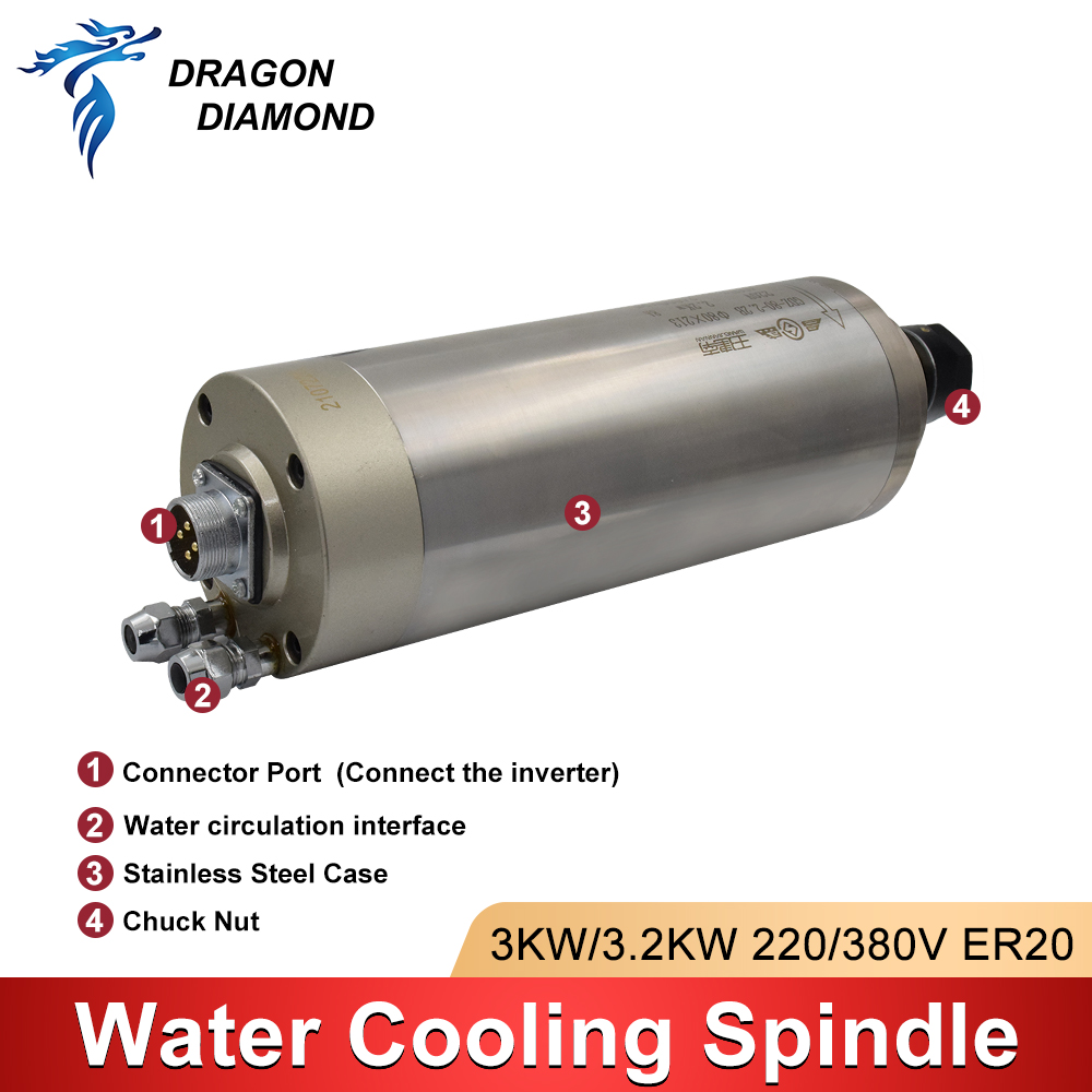 수냉식 스핀들 모터 키트, CNC 라우터 조각 드릴 기 - Water Cooled Spindle 리뷰 및 가격
