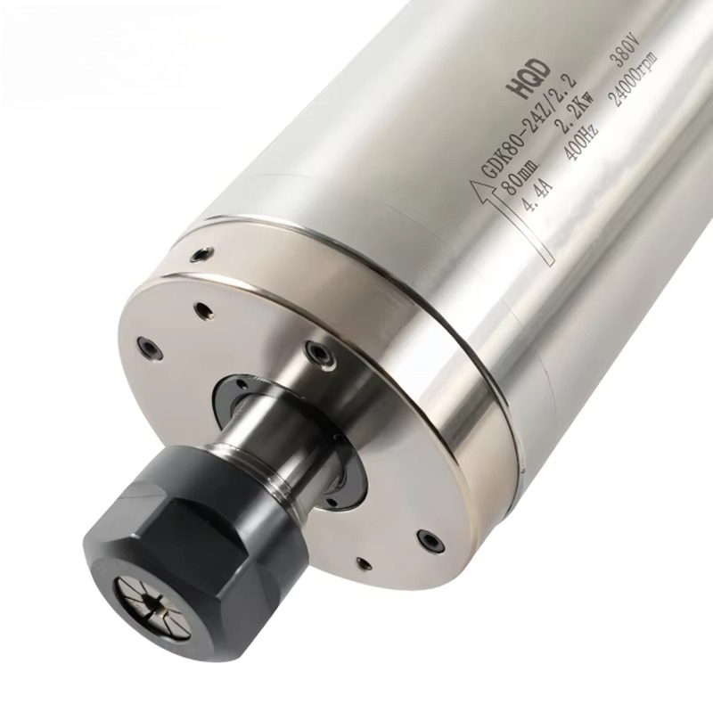 HQD 2.2KW 정토크 스핀들 GDK80-24Z/2. - Water Cooled Spindle 리뷰 및 가격