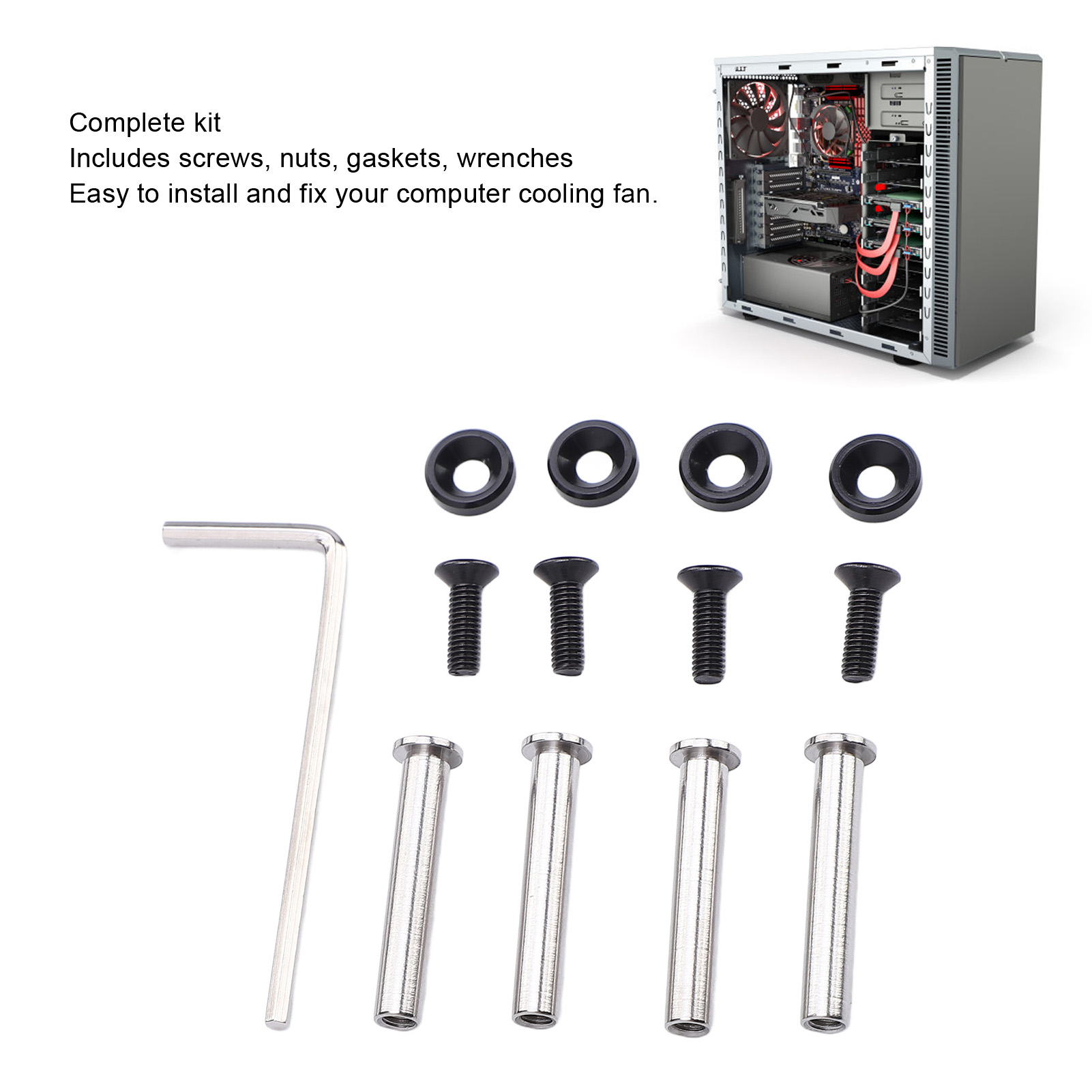CPU 팬 나사 키트 컴퓨터 케이스 팬 나사 컬러 아노 - Aluminium Extrusion 리뷰 및 가격