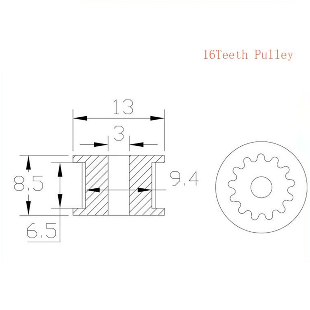 GT2 아이들러 타이밍 풀리 16/20 톱니 휠 보어  - Gt2 Pulley 리뷰 및 가격