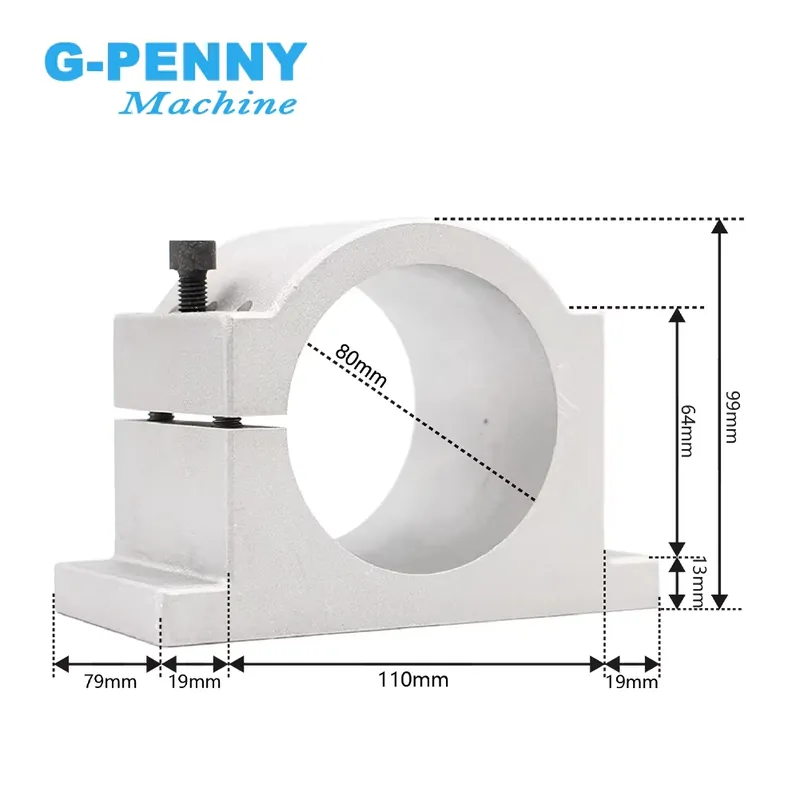 Gpenny 1.5kw ER16 D80mm 수냉식 스핀 - Water Cooled Spindle 리뷰 및 가격