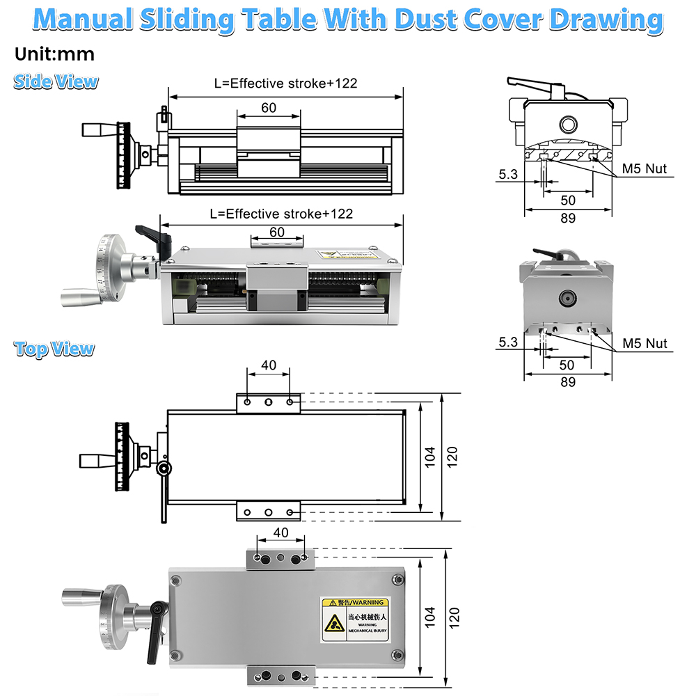 밀폐형 모듈 선형 레일 가이드, 80kg 하중, 0.0 - Ball Screw 리뷰 및 가격