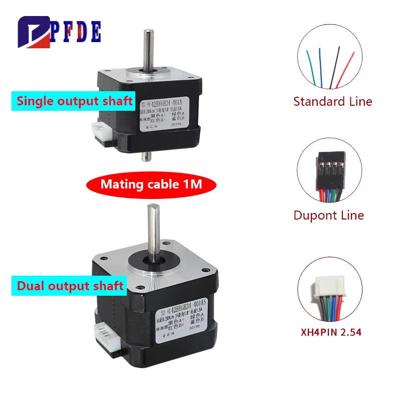 Nema17 스텝퍼 모터, 42BYGH 3D 프린터 부 - Nema 17 Stepper 리뷰 및 가격