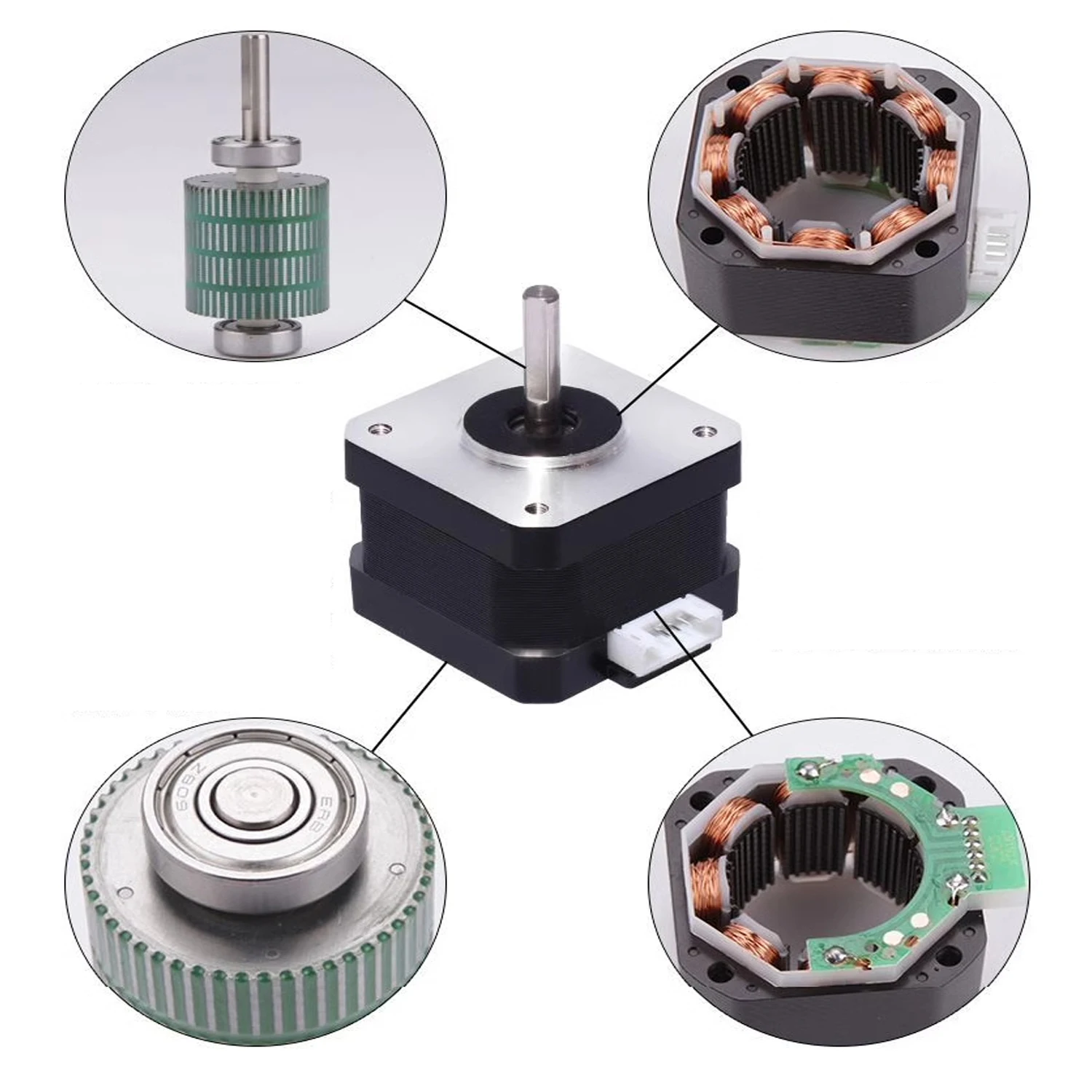 Nema17 스텝퍼 모터, 42BYGH 3D 프린터 부 - Nema 17 Stepper 리뷰 및 가격