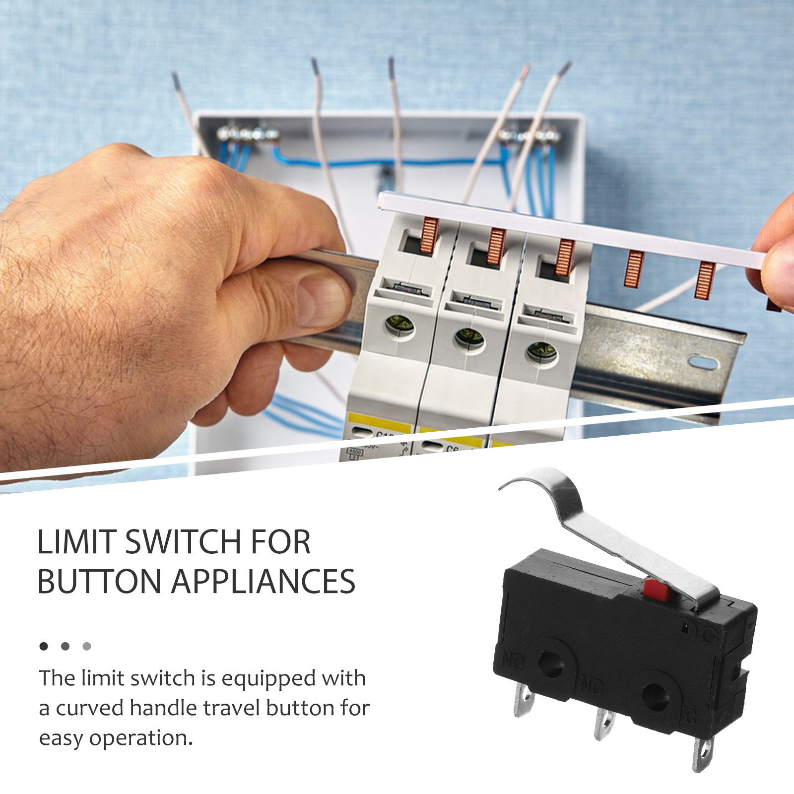 10개입 리미트 스위치 세트, 레버 암형 마이크로 스위 - Limit Switch 리뷰 및 가격