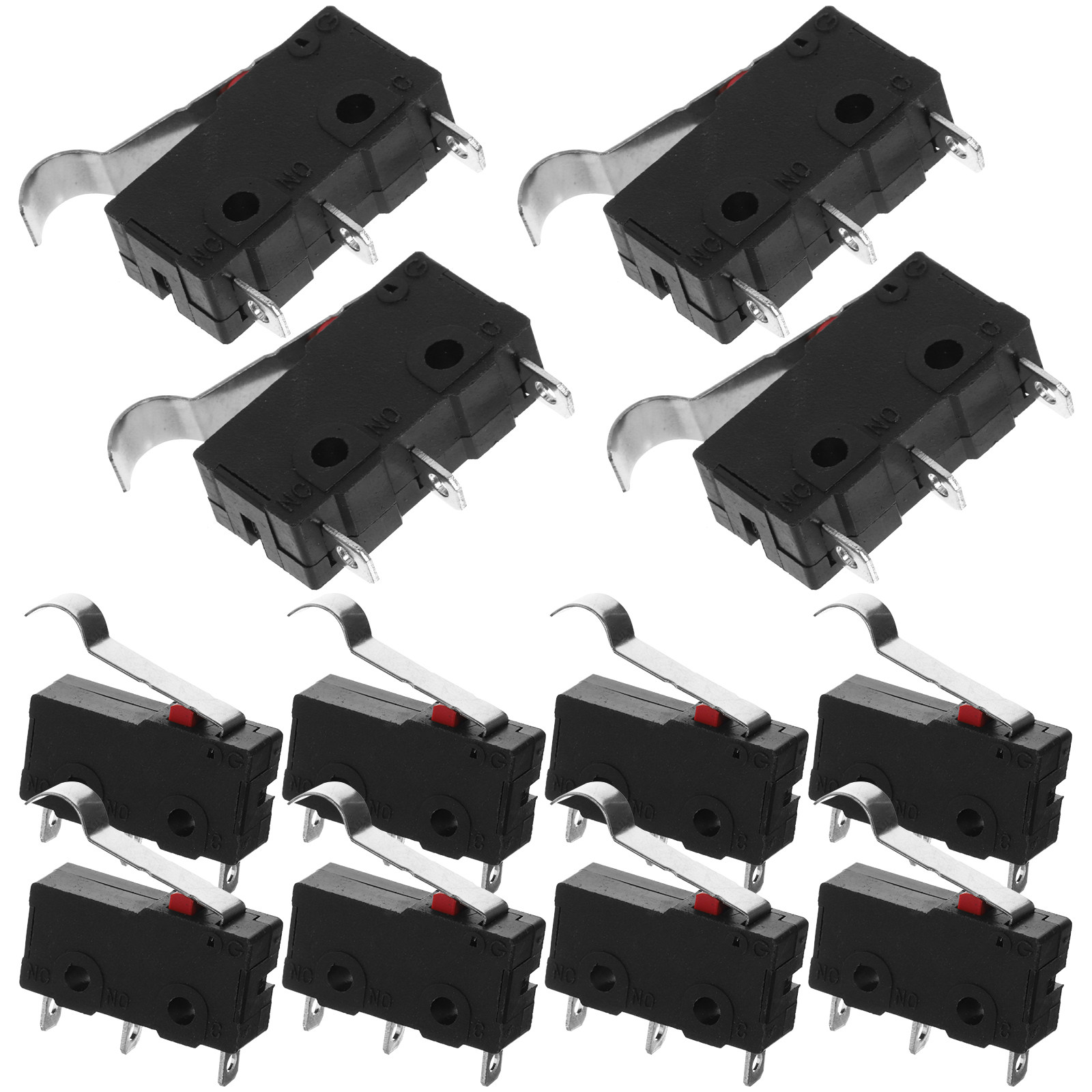10개입 리미트 스위치 세트, 레버 암형 마이크로 스위 - Limit Switch 리뷰 및 가격