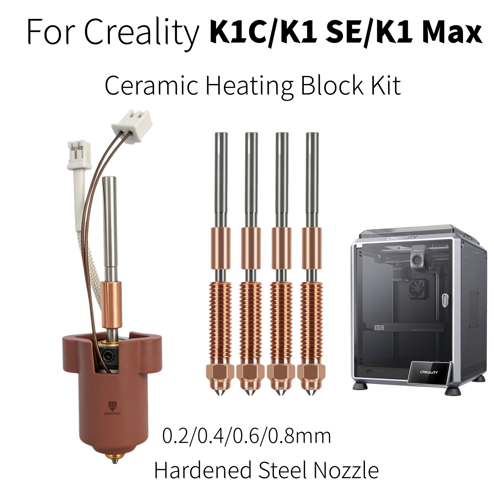 Creality K1C K1 MAX 핫엔드(세라믹 히팅 - Aluminium Profile 2020 리뷰 및 가격
