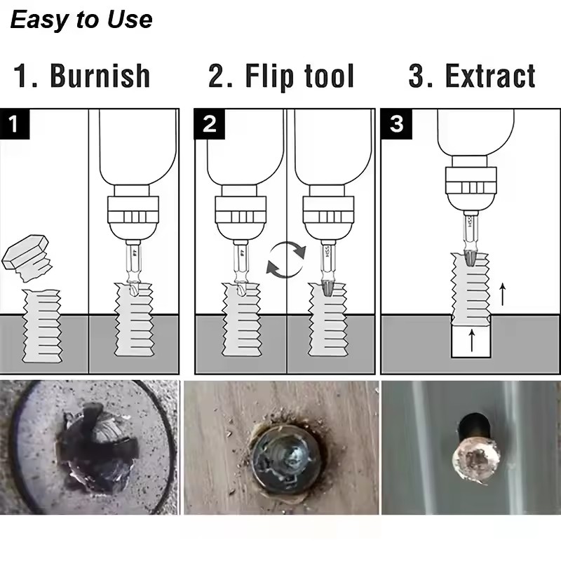 손상된 나사 제거 드릴 비트 세트, 벗겨진 나사/볼트  - Drill Bit Set 리뷰 및 가격