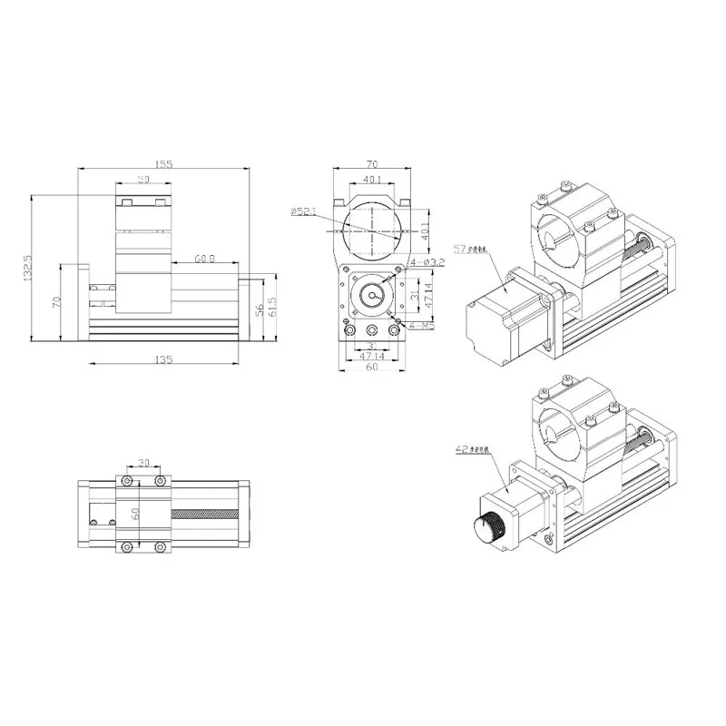 Nema17 스테퍼 모터가 장착된 CNC 3018 Z축 - 3018 Aluminium Cnc 리뷰 및 가격