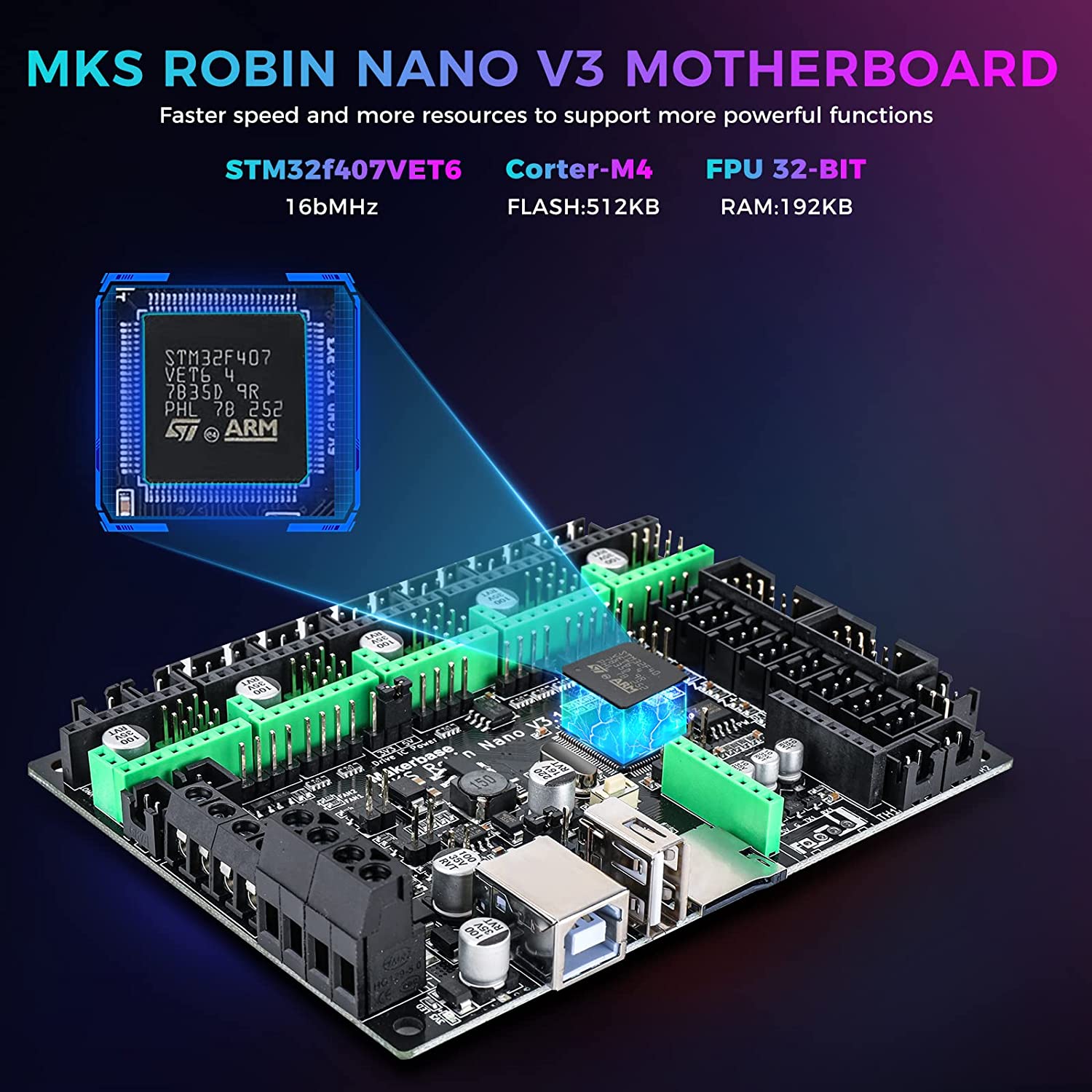Makerbase MKS Robin Nano V3 32 - Lm8Uu Bearing 리뷰 및 가격