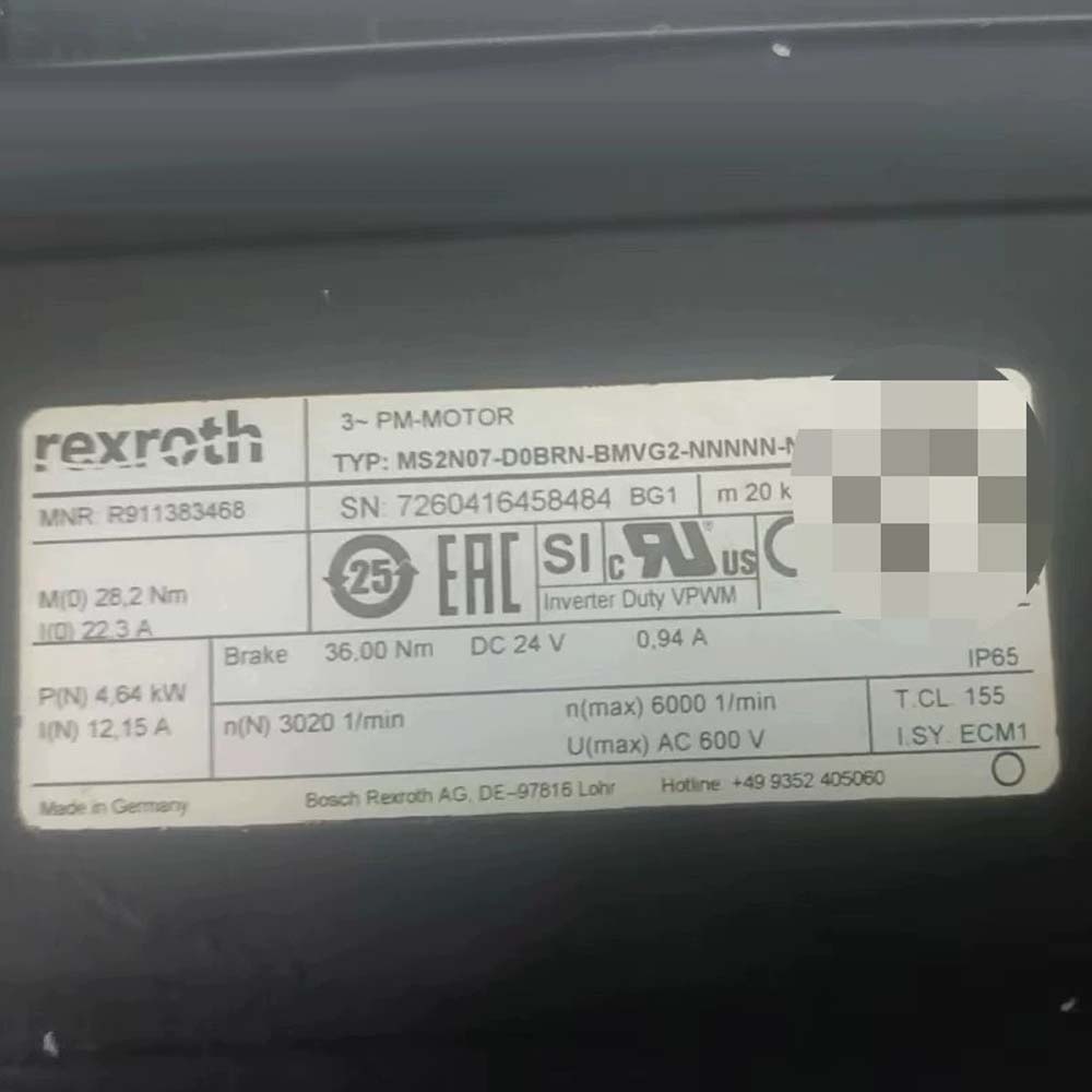 100% 정품 독일산 서보 모터 MS2N07-D0BRN - Servo Motor 리뷰 및 가격