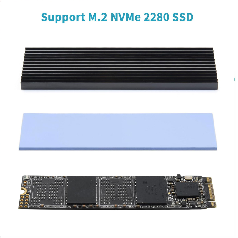 PCIe NVMe M.2 2280 SSD 알루미늄 방열 - Aluminium Extrusion 리뷰 및 가격